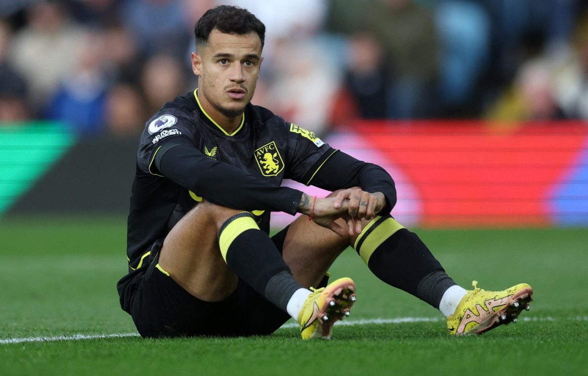 AVFC: Emery must reignite Philippe Coutinho