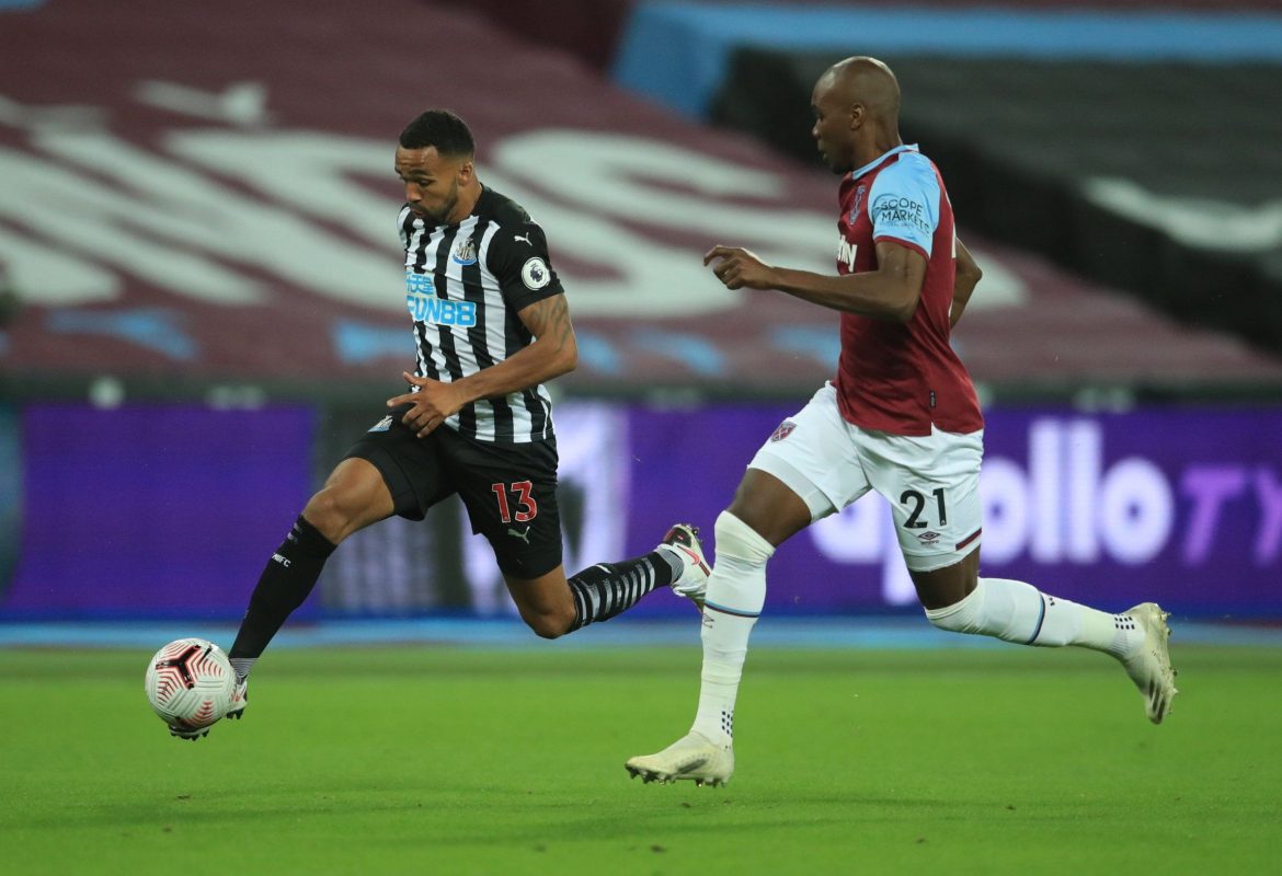 West Ham defender Angelo Ogbonna was a rare positive against Newcastle
